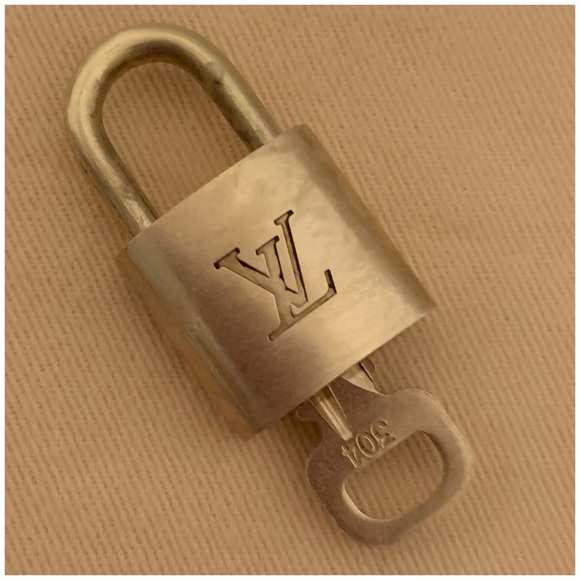 Louis Vuitton Handbags - Louis Vuitton Authentic Padlock & Key Set #304